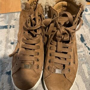 Ugg olive high top sneaker